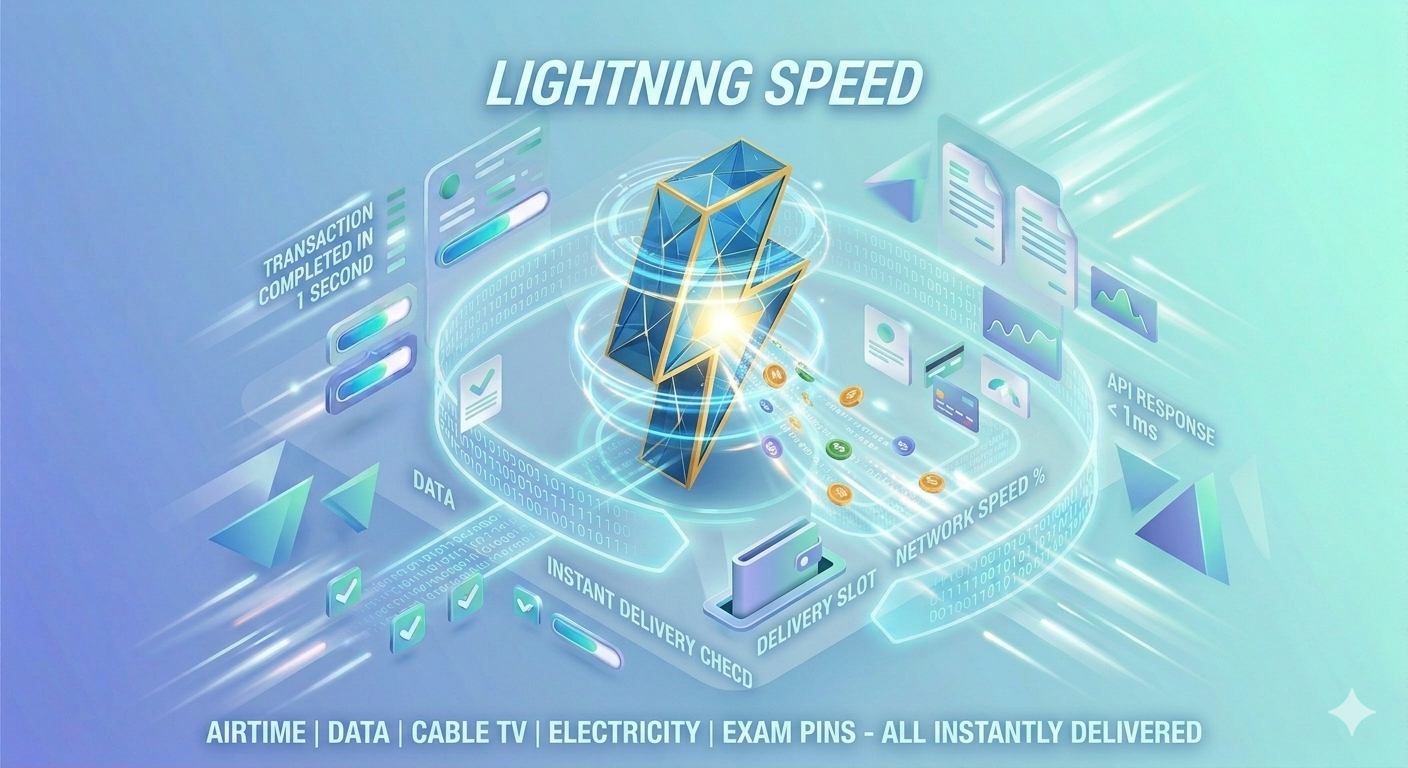 Lightning fast automated delivery in under 10 seconds